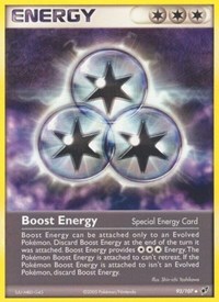 Boost Energy 93/107 EX Deoxys Reverse Holo Pokémon card