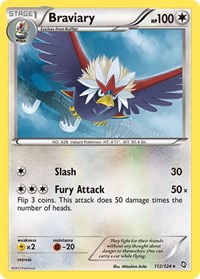 Braviary 112/124 · Reverse Holo