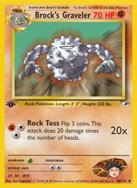 Brock's Graveler 040/132 · 1st Edition