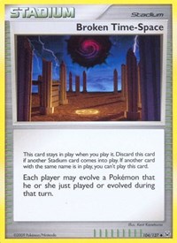 Broken Time-Space 104/127 Platinum Reverse Holo Pokémon card