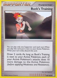 Buck's Training 130/146 Legends Awakened Reverse Holo Pokémon card