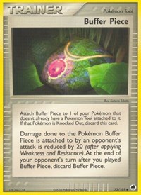 Buffer Piece 72/101 EX Dragon Frontiers Reverse Holo Pokémon card