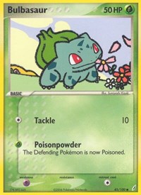 Bulbasaur 45/100 · Reverse Holo