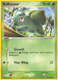 Bulbasaur 46/100 · Reverse Holo