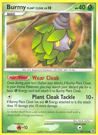 Burmy Plant Cloak 78/132 · Reverse Holo