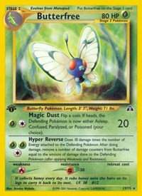 Butterfree 19/75 · 1st Edition