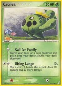 Cacnea 47/100 · Reverse Holo