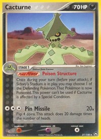 Cacturne 27/108 · Reverse Holo