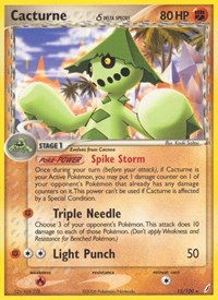 Cacturne (Delta Species) 15/100 · Reverse Holo