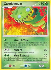 Carnivine 43/127 · Reverse Holo