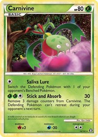 Carnivine 16/102 · Reverse Holo