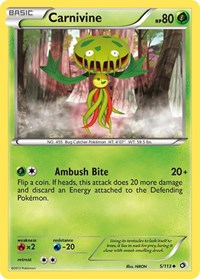 Carnivine 5/113 · Reverse Holo