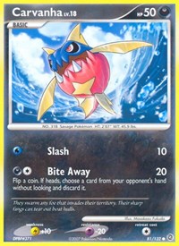 Carvanha 81/132 · Reverse Holo