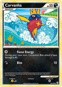 Carvanha 59/102 · Reverse Holo