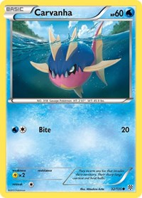 Carvanha 32/135 · Reverse Holo