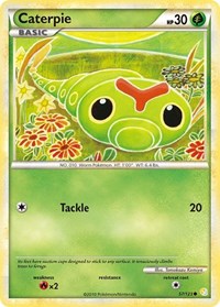 Caterpie 57/123 · Reverse Holo
