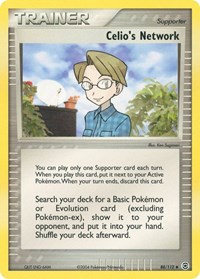 Celio's Network 88/112 EX FireRed & LeafGreen Reverse Holo Pokémon card