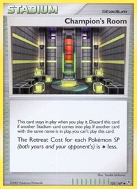 Champion's Room 135 Supreme Victors Reverse Holo Pokémon card