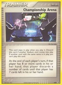 Championship Arena (2005 World Championships) 028 Nintendo Promos Pokémon card