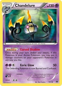 Chandelure Secret 101/99