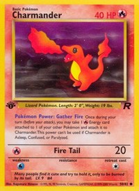 Charmander 50/82 · 1st Edition