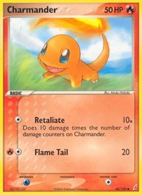 Charmander 48/100 · Reverse Holo