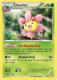 Cherrim 7/135 · Reverse Holo