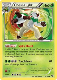 Chesnaught 14/146 · Reverse Holo