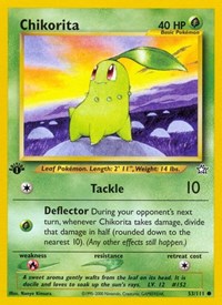 Chikorita 53/111 · 1st Edition