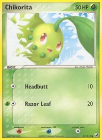 Chikorita 51/115 · Reverse Holo