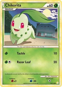 Chikorita 59/123 · Reverse Holo