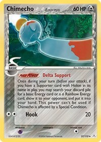 Chimecho (Delta Species) 37/110 · Reverse Holo