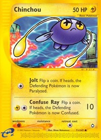 Chinchou 071/147 · Reverse Holo
