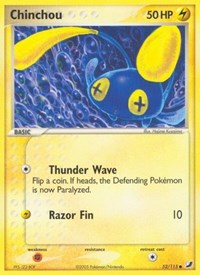 Chinchou 52/115 · Reverse Holo