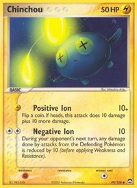 Chinchou 49/108 · Reverse Holo