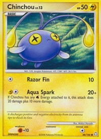 Chinchou 88/146 · Reverse Holo