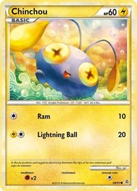 Chinchou 48/95 · Reverse Holo