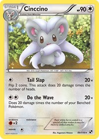 Cinccino 89/114 · Reverse Holo