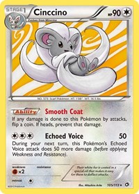 Cinccino 105/113 · Reverse Holo