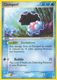 Clamperl 58/101 · Reverse Holo