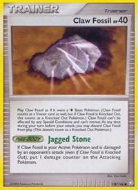 Claw Fossil 138/146 Legends Awakened Reverse Holo Pokémon card