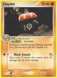 Claydol 24/106 · Reverse Holo