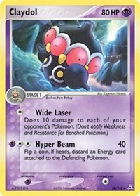 Claydol 38/110 · Reverse Holo