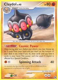 Claydol 15/106 · Reverse Holo