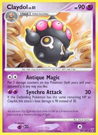 Claydol 22 · Reverse Holo