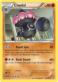 Claydol 64/124 · Reverse Holo