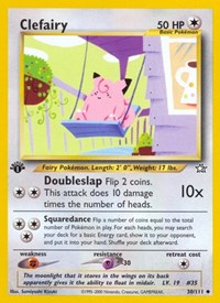Clefairy 030/111 · 1st Edition