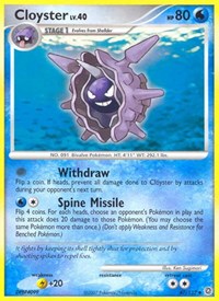 Cloyster 47/132 · Reverse Holo