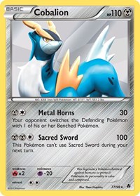 Cobalion 77/98 · Reverse Holo