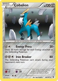 Cobalion 84/101 · Reverse Holo